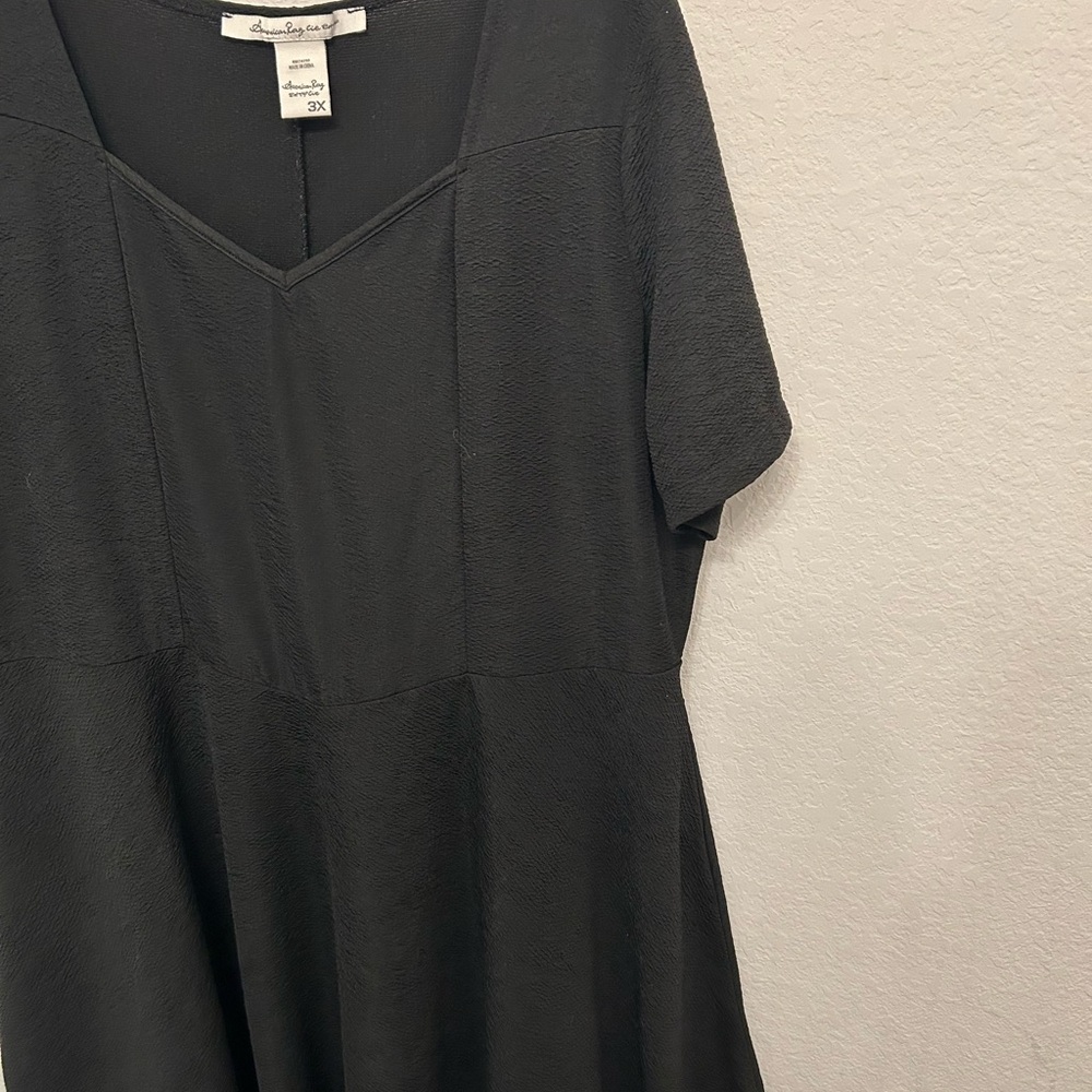 American Rag Black Short Sleeve Top - Picture 3 of 9